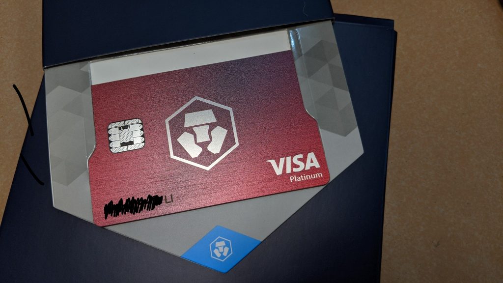 Crypto.com CRO Card